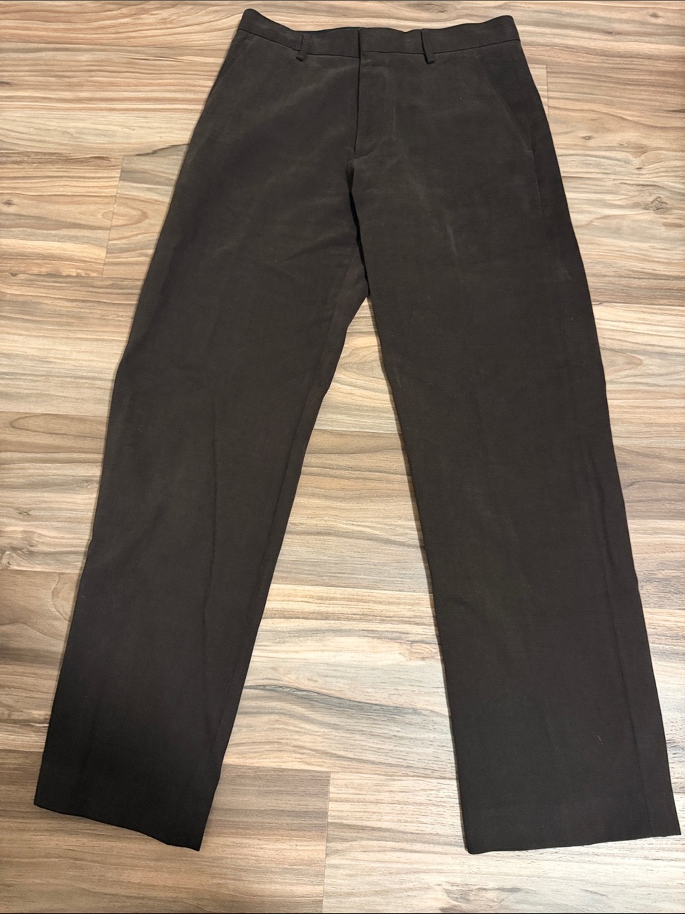 Banana Republic Pants Men’s Sz. 32x32 Brown Straight Dress Chino Brushed Cotton